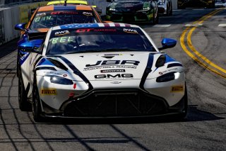 #2 Aston Martin Vantage AMR GT4 of Jason Bell, GMG Racing, GT America Powered by AWS, GT4, SRO America, GT America, Nashville, TN, Aug 2021.
 | SRO Motorsports Group