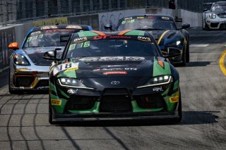 #18 Toyota GR Supra GT4 of Matt Forbush, Forbush Performance, GT America Powered by AWS, GT4, SRO America, GT America, Nashville, TN, Aug 2021.
 | SRO Motorsports Group