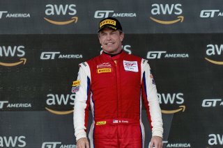 #62 Ferrari 488 GT3 of Bret Curtis, Scuderia Corsa, GT America Powered by AWS, SRO3, SRO America, GT America, Nashville, TN, Aug 2021.
 | Brian Cleary/SRO