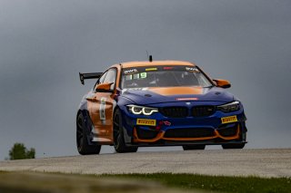 #119 BMW M4 GT4 of Sean Quinlan, Stephen Cameron Racing, GT America powered by AWS, GT4, Road America, Elkhart Lake, Wisconsin, August 2021. | Brian Cleary/SRO