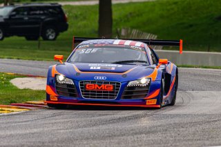 #14 Audi R8 LMS Ultra of James Sofronas, GMG Racing, GT America Powered by AWS, SRO3, Road America, Elkhart Lake, WI, Aug 2021. | Sarah Weeks/SRO             