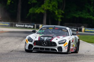 #16 Mercedes-AMG GT4 of John Allen, Capstone Motorsports, GT America Powered by AWS, GT4, SRO America, Road America, Elkhart Lake, Aug 2021.
 | Sarah Weeks/SRO             