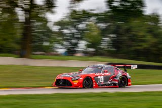 #04 Mercedes-AMG GT3 of George Kurtz, DXDT Racing, GT America Powered by AWS, SRO3, SRO America, Road America, Elkhart Lake, WI, Aug 2021. | Sarah Weeks/SRO             