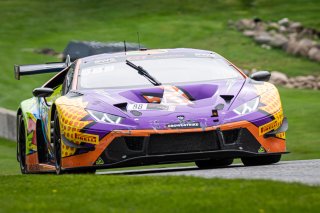 #88 Lamborghini Huracan GT3 of Jason Harward, Zelus Motorsports, GT America Powered by AWS, SRO3, SRO America, Road America, Elkhart Lake, WI, Aug 2021. | SRO Motorsports Group