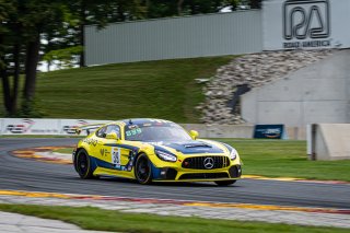#39 Mercedes-AMG GT4 of Chris Cagnazzi, RENNTech Motorsports, GT America powered by AWS, GT4, Road America, Elkhart Lake, Wisconsin, August 2021. | SRO Motorsports Group