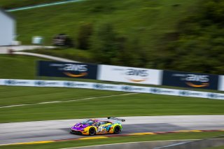 #88 Lamborghini Huracan GT3 of Jason Harward, Zelus Motorsports, GT America Powered by AWS, SRO3, SRO America, Road America, Elkhart Lake, WI, Aug 2021. | Fabian Lagunas/SRO