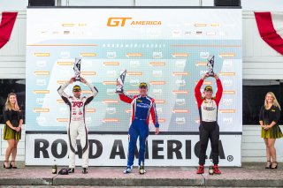 Podium, Road America, Elkhart Lake, Wisconsin, Aug 2021. | Fabian Lagunas/SRO