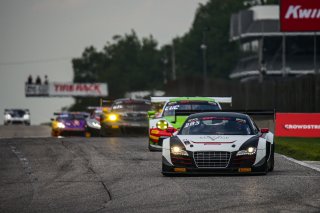#27 Audi R8 LMS GT3 of Jason Daskalos, Daskaslos Motorsports, GT America Powered by AWS, SRO3, SRO America, Road America, Elkhart Lake, WI, Aug 2021. | Sarah Weeks/SRO             