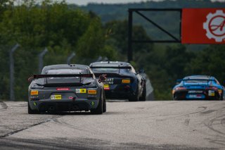 #619 Porsche 718 Cayman GT4 CS MR of Alain Stad, Stephen Cameron Racing, GT America Powered by AWS, GT4, Road America, Elkhart Lake, WI, Aug 2021. | Sarah Weeks/SRO             