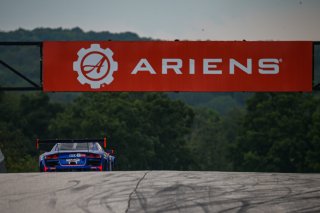 #14 Audi R8 LMS Ultra of James Sofronas, GMG Racing, GT America Powered by AWS, SRO3, Road America, Elkhart Lake, WI, Aug 2021. | Sarah Weeks/SRO             