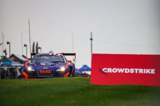 #14 Audi R8 LMS Ultra of James Sofronas, GMG Racing, GT America Powered by AWS, SRO3, Road America, Elkhart Lake, WI, Aug 2021. | Sarah Weeks/SRO             