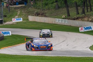 #14 Audi R8 LMS Ultra of James Sofronas, GMG Racing, GT America Powered by AWS, SRO3, Road America, Elkhart Lake, WI, Aug 2021. | SRO Motorsports Group