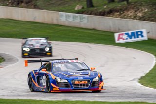 #14 Audi R8 LMS Ultra of James Sofronas, GMG Racing, GT America Powered by AWS, SRO3, Road America, Elkhart Lake, WI, Aug 2021. | SRO Motorsports Group