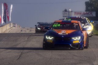 #119 BMW M4 GT4 of Sean Quinlan, Stephen Cameron Racing, GT America powered by AWS, GT4, Road America, Elkhart Lake, Wisconsin, August 2021. | Brian Cleary/SRO