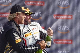 Podium, GT America Powered by AWS, SRO America, Road America, Elkhart Lake, WI, Aug 2021. | Brian Cleary/SRO