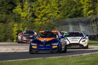 #119 BMW M4 GT4 of Sean Quinlan, Stephen Cameron Racing, GT America powered by AWS, GT4, Road America, Elkhart Lake, Wisconsin, August 2021. | Fabian Lagunas/SRO