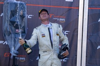 #79 Mercedes AMG GT4 of Chris Gumprecht, RENNtech Motorsports, GT America Powered by AWS, GT4, SRO America, Watkins Glen International raceway, Watkins Glen, NY, September 2021.
 | SRO Motorsports Group