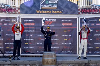 Podium, SRO3, Watkins Glen International Raceway, Watkins Glen, NY, September 2021. | SRO Motorsports Group