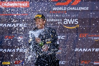 #191 Lamborghini Huracan GT3 of Jeff Burton, Rearden Racing, GT America Powered by AWS, SRO3-M, Watkins Glen International Raceway, Watkins Glen, NY, September 2021. | SRO Motorsports Group