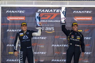 Podium, SRO3, Watkins Glen International Raceway, Watkins Glen, NY, September 2021. | SRO Motorsports Group