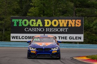#119 BMW M4 GT4 of Sean Quinlan, Stephen Cameron Racing, GT America Powered by AWS, GT4, SRO America, Watkins Glen International Raceway, Watkins Glen, NY, September 2021. | SRO Motorsports Group