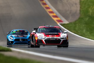 #76 Audi R8 LMS GT4 of Alex Welch, ROTR Motorsport, GT America Powered by AWS, GT4, SRO America, Watkins Glen International raceway, Watkins Glen, NY, September 2021. | Fabian Lagunas/SRO