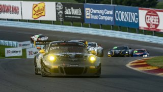 #460 Porsche 911 GT3 R (991) of Andy Wilzoch, Flying Lizard Motorsports, GT America Powered by AWS, SRO3-M, Watkins Glen International Raceway, Watkins Glen, NY, September 2021. | SRO Motorsports Group