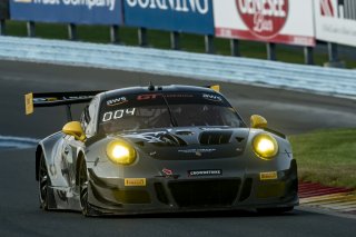 #460 Porsche 911 GT3 R (991) of Andy Wilzoch, Flying Lizard Motorsports, GT America Powered by AWS, SRO3-M, Watkins Glen International Raceway, Watkins Glen, NY, September 2021. | SRO Motorsports Group