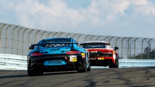 #79 Mercedes AMG GT4 of Chris Gumprecht, RENNtech Motorsports, GT America Powered by AWS, GT4, SRO America, Watkins Glen International raceway, Watkins Glen, NY, September 2021.
 | SRO Motorsports Group
