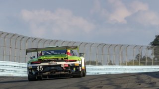 #45 Porsche 911 GT3-R of Charlie Luck, Wright Motorsports, GT America Powered by AWS, SRO3-M, SRO America, Watkins Glen International Raceway, Watkins Glen, NY, September 2021. | SRO Motorsports Group