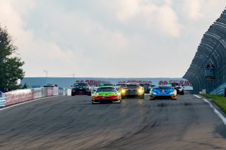 #45 Porsche 911 GT3-R of Charlie Luck, Wright Motorsports, GT America Powered by AWS, SRO3-M, SRO America, Watkins Glen International Raceway, Watkins Glen, NY, September 2021. | SRO Motorsports Group