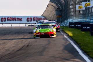 #45 Porsche 911 GT3-R of Charlie Luck, Wright Motorsports, GT America Powered by AWS, SRO3-M, SRO America, Watkins Glen International Raceway, Watkins Glen, NY, September 2021. | SRO Motorsports Group