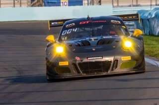 #460 Porsche 911 GT3 R (991) of Andy Wilzoch, Flying Lizard Motorsports, GT America Powered by AWS, SRO3-M, Watkins Glen International Raceway, Watkins Glen, NY, September 2021. | SRO Motorsports Group