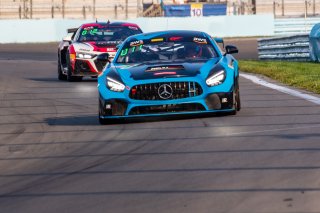 #79 Mercedes-AMG GT4 of Christopher Gumprecht and Kyle Marcelli, RENNtech Motorsports, SL, Pirelli GT4 America, SRO America, Watkins Glen International raceway, Watkins Glen, NY, September 2021.
 | SRO Motorsports Group