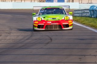 #45 Porsche 911 GT3-R of Charlie Luck, Wright Motorsports, GT America Powered by AWS, SRO3-M, SRO America, Watkins Glen International Raceway, Watkins Glen, NY, September 2021. | SRO Motorsports Group
