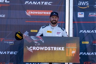 #88 Lamborghini Huracan GT3 of Jason Harward, Zelus Motorsports, GT America Powered by AWS, SRO3, SRO America, Watkins Glen International Raceway, Watkins Glen, NY, September 2021. | SRO Motorsports Group