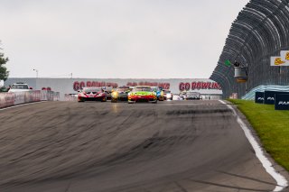 #45 Porsche 911 GT3-R of Charlie Luck, Wright Motorsports, GT America Powered by AWS, SRO3-M, SRO America, Watkins Glen International Raceway, Watkins Glen, NY, September 2021. | SRO Motorsports Group