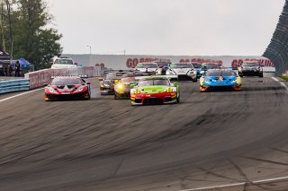 #45 Porsche 911 GT3-R of Charlie Luck, Wright Motorsports, GT America Powered by AWS, SRO3-M, SRO America, Watkins Glen International Raceway, Watkins Glen, NY, September 2021. | SRO Motorsports Group