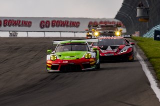 #45 Porsche 911 GT3-R of Charlie Luck, Wright Motorsports, GT America Powered by AWS, SRO3-M, SRO America, Watkins Glen International Raceway, Watkins Glen, NY, September 2021. | SRO Motorsports Group