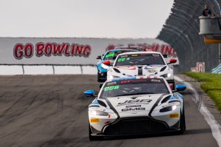 #2 Aston Martin Vantage AMR GT4 of Jason Bell, GMG Racing, GT America Powered by AWS, GT4, SRO America, Watkins Glen International raceway, Watkins Glen, NY, September 2021.
 | SRO Motorsports Group