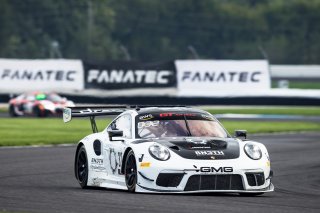 #32 Porsche 911 GT3R (991.2) of Kyle Washington, GMG Racing, GT America Powered by AWS, SRO3, SRO America, Indianapolis Motor Speedway, Indianapolis, IN, USA, October 2021 | Fabian Lagunas/SRO