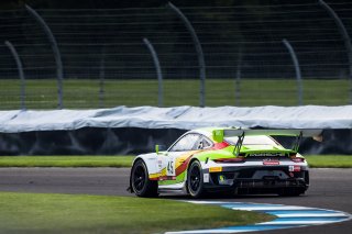 #45 Porsche 911 GT3-R of Charlie Luck, Wright Motorsports, GT America Powered by AWS, SRO3-M, SRO America, Indianapolis Motor Speedway, Indianapolis, IN, USA, October 2021 | Fabian Lagunas/SRO