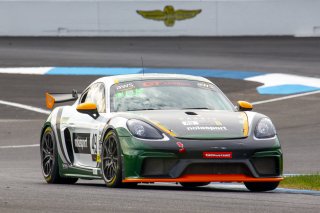 #49 Porsche Cayman GT4 of Scott Noble, NOLASPORT, GT America Powered by AWS, GT4, SRO, Indianapolis Motor Speedway, Indianapolis, IN, USA, October 2021
 | Bob Chapman     