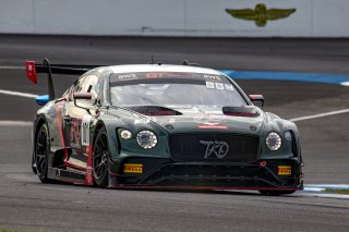 #101 Bentley Continental GT3 of Memo Gidley, TKO with Flying Lizard Motorsports, GT America Powered by AWS, SRO3, SRO, Indianapolis Motor Speedway, Indianapolis, IN, USA, October 2021
 | Bob Chapman     