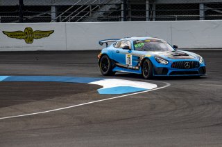 #79 Mercedes AMG GT4 of Chris Gumprecht, RENNtech Motorsports, GT America Powered by AWS, GT4, SRO, Indianapolis Motor Speedway, Indianapolis, IN, USA, October 2021
 | Bob Chapman     