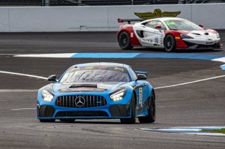 #79 Mercedes AMG GT4 of Chris Gumprecht, RENNtech Motorsports, GT America Powered by AWS, GT4, SRO, Indianapolis Motor Speedway, Indianapolis, IN, USA, October 2021
 | Bob Chapman     