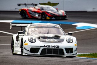 #32 Porsche 911 GT3R (991.2) of Kyle Washington, GMG Racing, GT America Powered by AWS, SRO3, SRO America, Indianapolis Motor Speedway, Indianapolis, IN, USA, October 2021 | Bob Chapman     