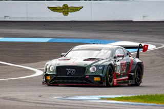 #101 Bentley Continental GT3 of Memo Gidley, TKO with Flying Lizard Motorsports, GT America Powered by AWS, SRO3, SRO, Indianapolis Motor Speedway, Indianapolis, IN, USA, October 2021
 | Bob Chapman     