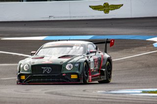 #101 Bentley Continental GT3 of Memo Gidley, TKO with Flying Lizard Motorsports, GT America Powered by AWS, SRO3, SRO, Indianapolis Motor Speedway, Indianapolis, IN, USA, October 2021
 | Bob Chapman     