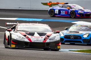 #191 Lamborghini Huracan GT3 of Jeff Burton, Rearden Racing, GT America Powered by AWS, SRO3-M, Indianapolis Motor Speedway, Indianapolis, IN, USA, October 2021 | Bob Chapman     